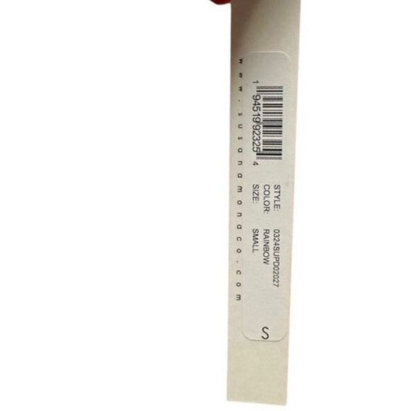 Susanna Monaco Revolve Colorblock Asymmetrical Dress Size S - Picture 5 of 6